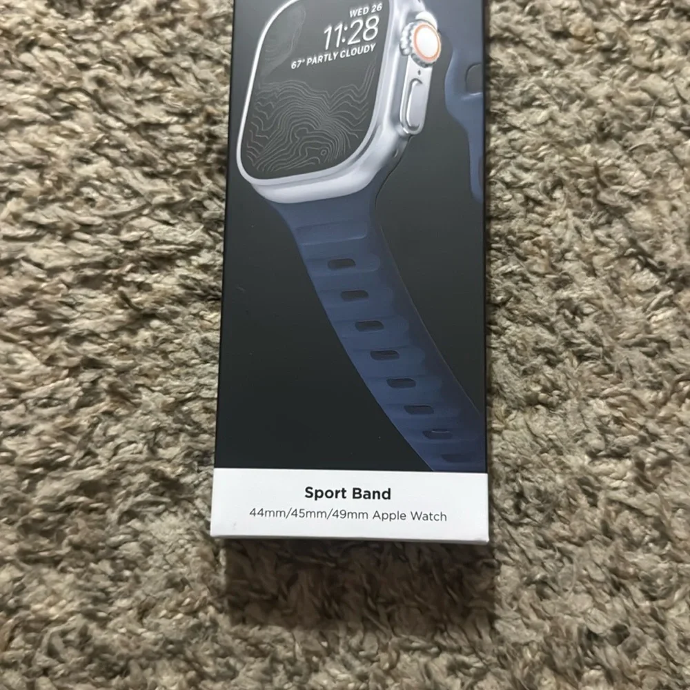 Nomad limited editions Atlantic Blue Sports Band for Apple Watch